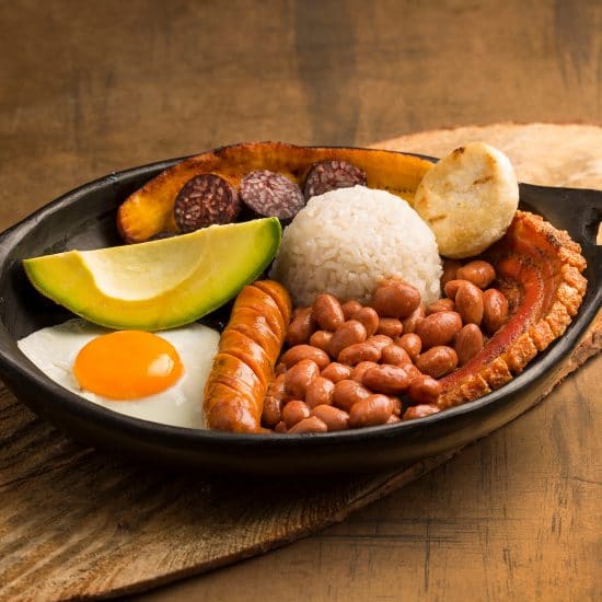 Platos típicos de la gastronomía colombiana