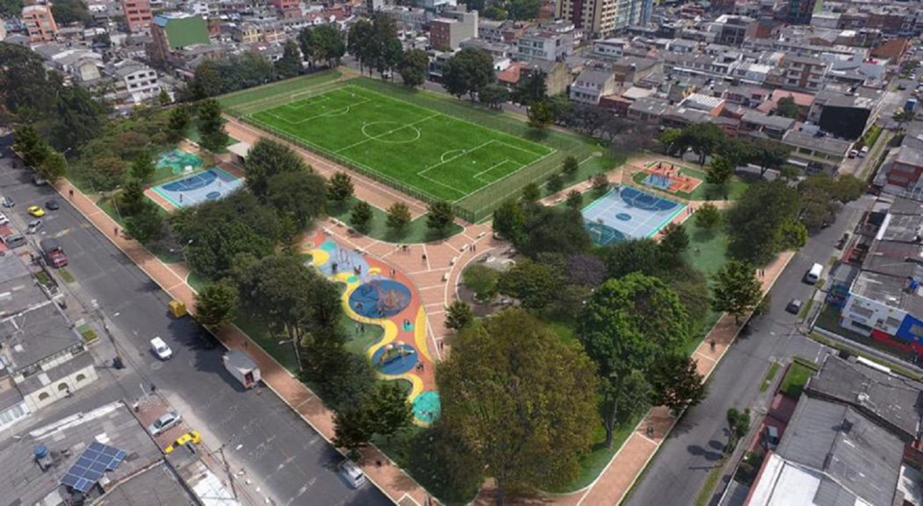 Barrio Normandía en Bogotá