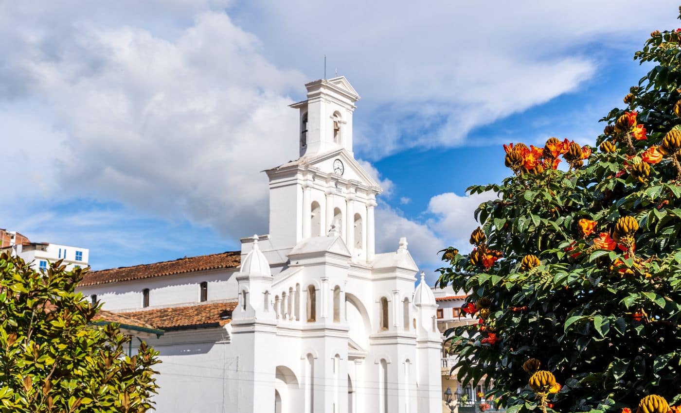 Plaza Central en Marinilla, Antioquia