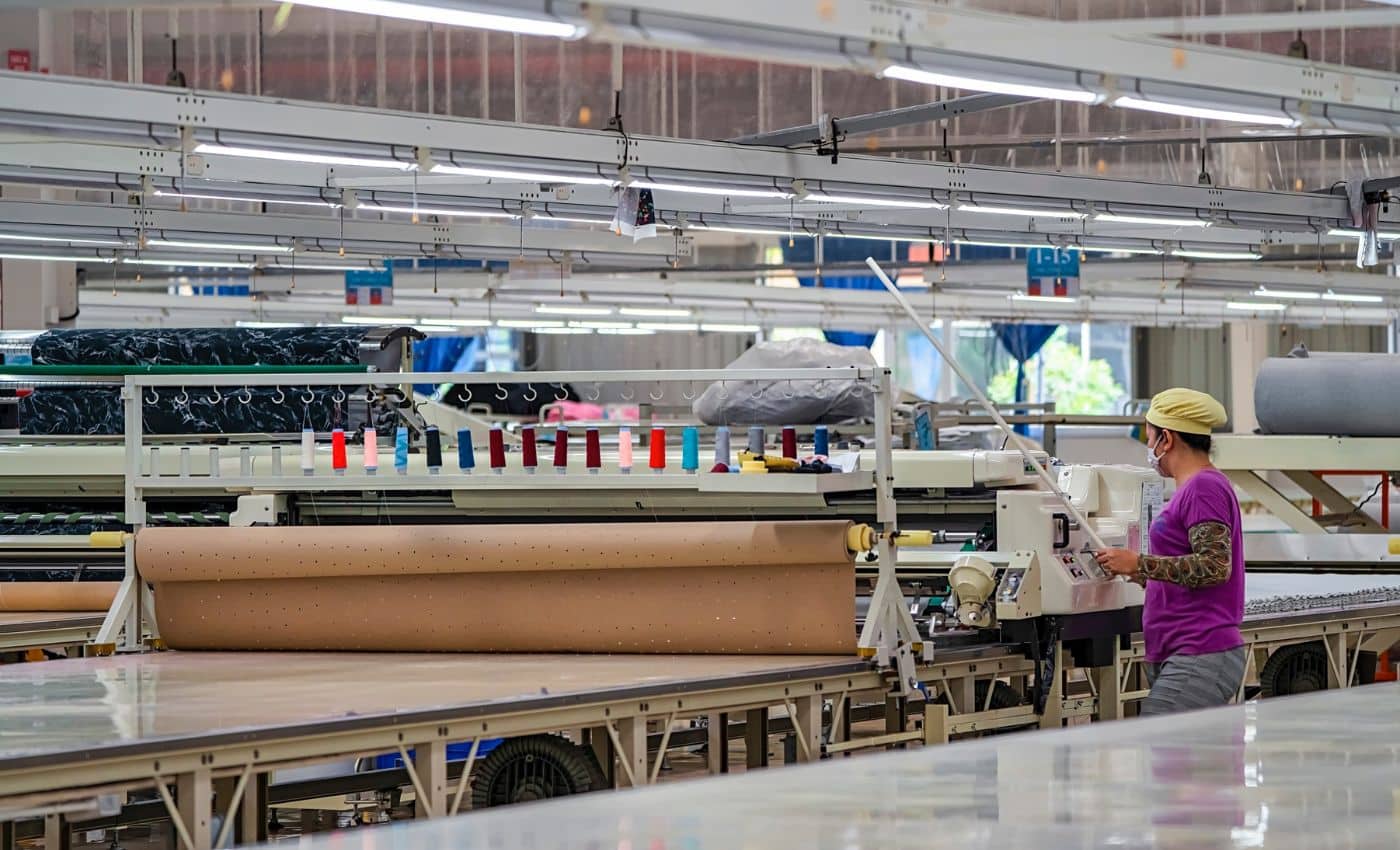 Fábrica de Textiles en el barrio Ricaurte, Bogotá
