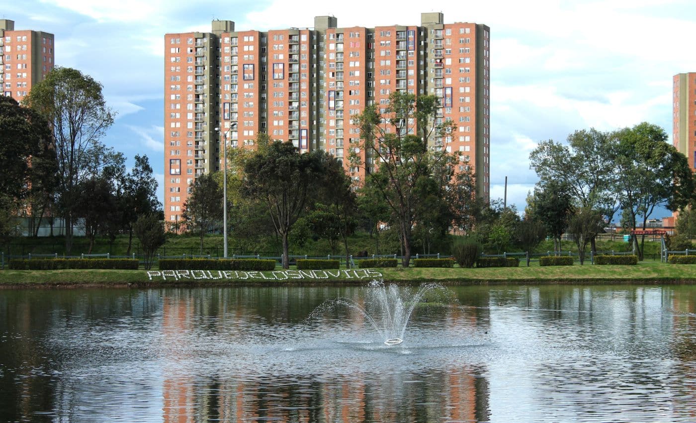 Parque de los Novios en Bogotá