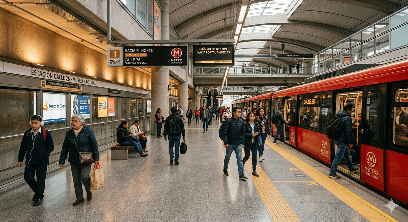 Estaciones del Metro de Bogotá