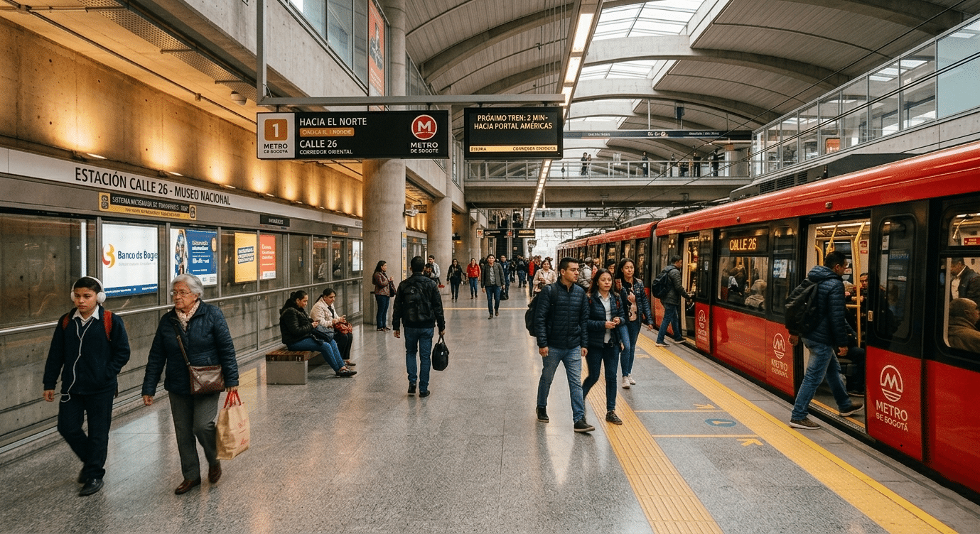 Estaciones del Metro de Bogotá