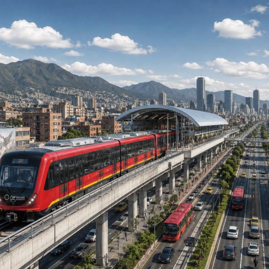 Recorrido del Metro de Bogotá